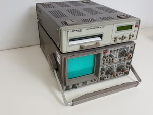 Thumbnail image of Hameg Oscilloscope / Storage Scope HM205-2, Graphic Printer HD148 & Paper Lab