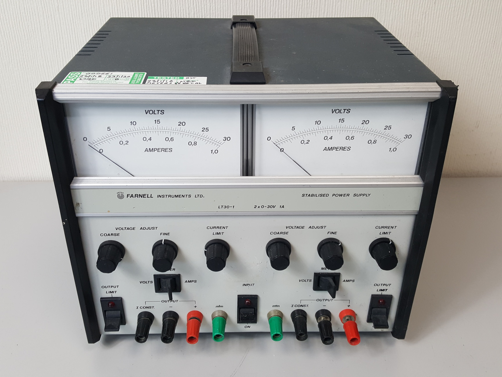 Image of Farnell Stabilised Power Supply Model - LT30/1 Lab