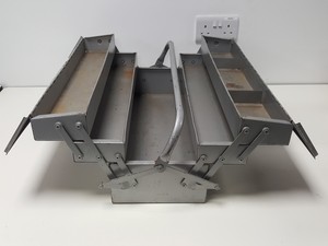 Thumbnail image of 3 x Vintage RS and Enox Tool Boxes / Chests with Pull Out Tray