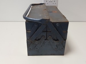Thumbnail image of 3 x Vintage RS and Enox Tool Boxes / Chests with Pull Out Tray