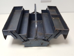 Thumbnail image of 3 x Vintage RS and Enox Tool Boxes / Chests with Pull Out Tray