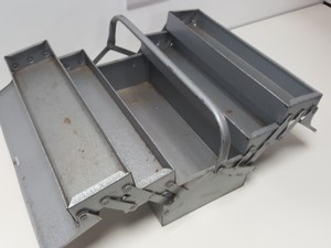 Thumbnail image of 3 x Vintage RS and Enox Tool Boxes / Chests with Pull Out Tray