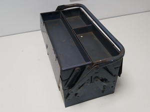 Thumbnail image of 3 x Vintage RS and Enox Tool Boxes / Chests with Pull Out Tray
