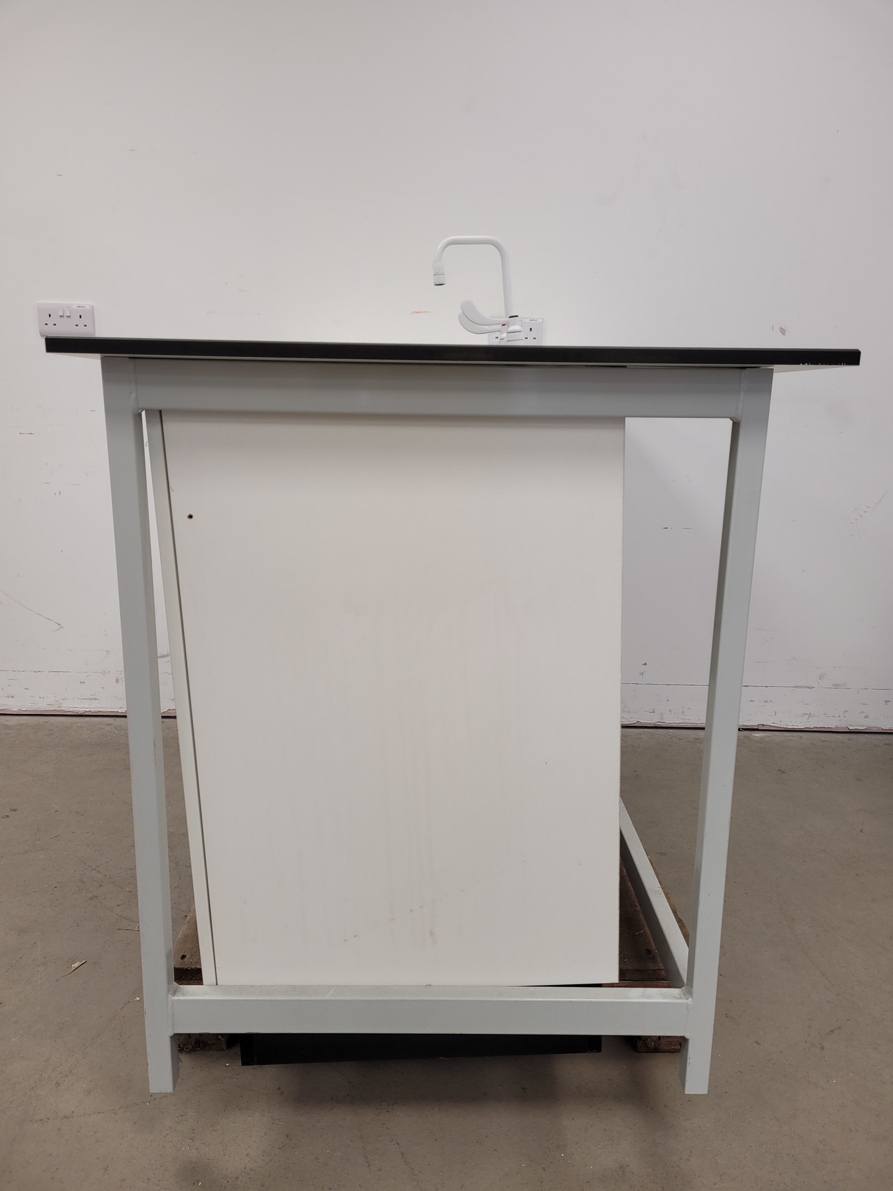 Image of Trespa Laboratory Sink Unit with Cupboard 160cm x 80cm x 90cm LWH Lab