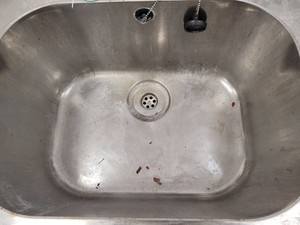 Thumbnail image of Trespa Laboratory Sink Unit with Cupboard 160cm x 80cm x 90cm LWH Lab