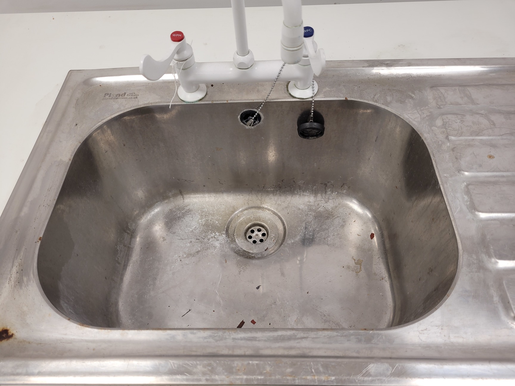 Image of Trespa Laboratory Sink Unit with Cupboard 160cm x 80cm x 90cm LWH Lab