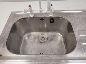 Thumbnail image of Trespa Laboratory Sink Unit with Cupboard 160cm x 80cm x 90cm LWH Lab
