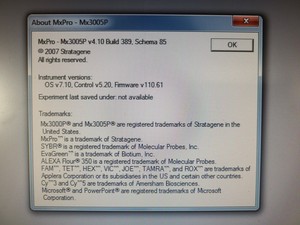 Thumbnail image of  Stratagene Mx3005P Real-Time PCR System + PC & Software Lab