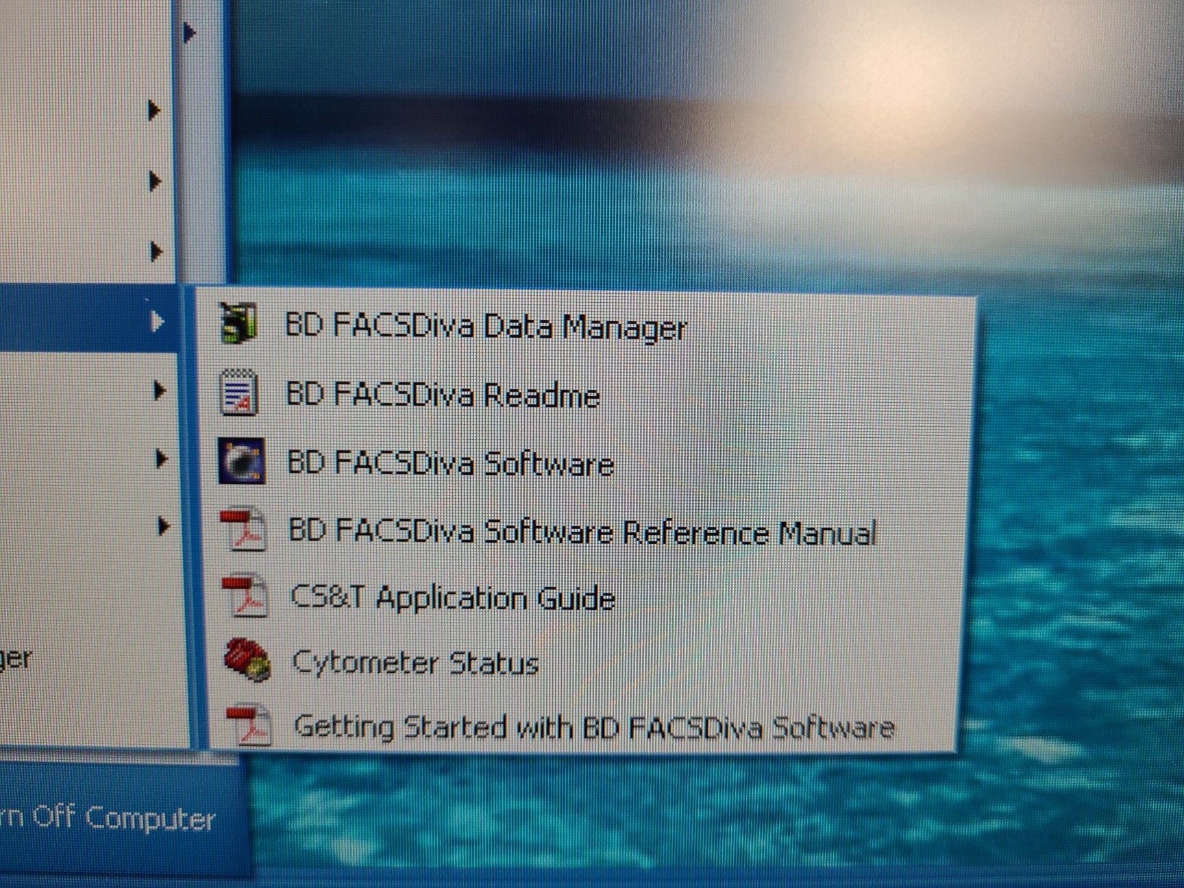 Image of BD FACSAria II System - Cell Sorter, Fluidics Cart, PC & Software Lab