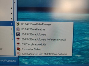 Thumbnail image of BD FACSAria II System - Cell Sorter, Fluidics Cart, PC & Software Lab