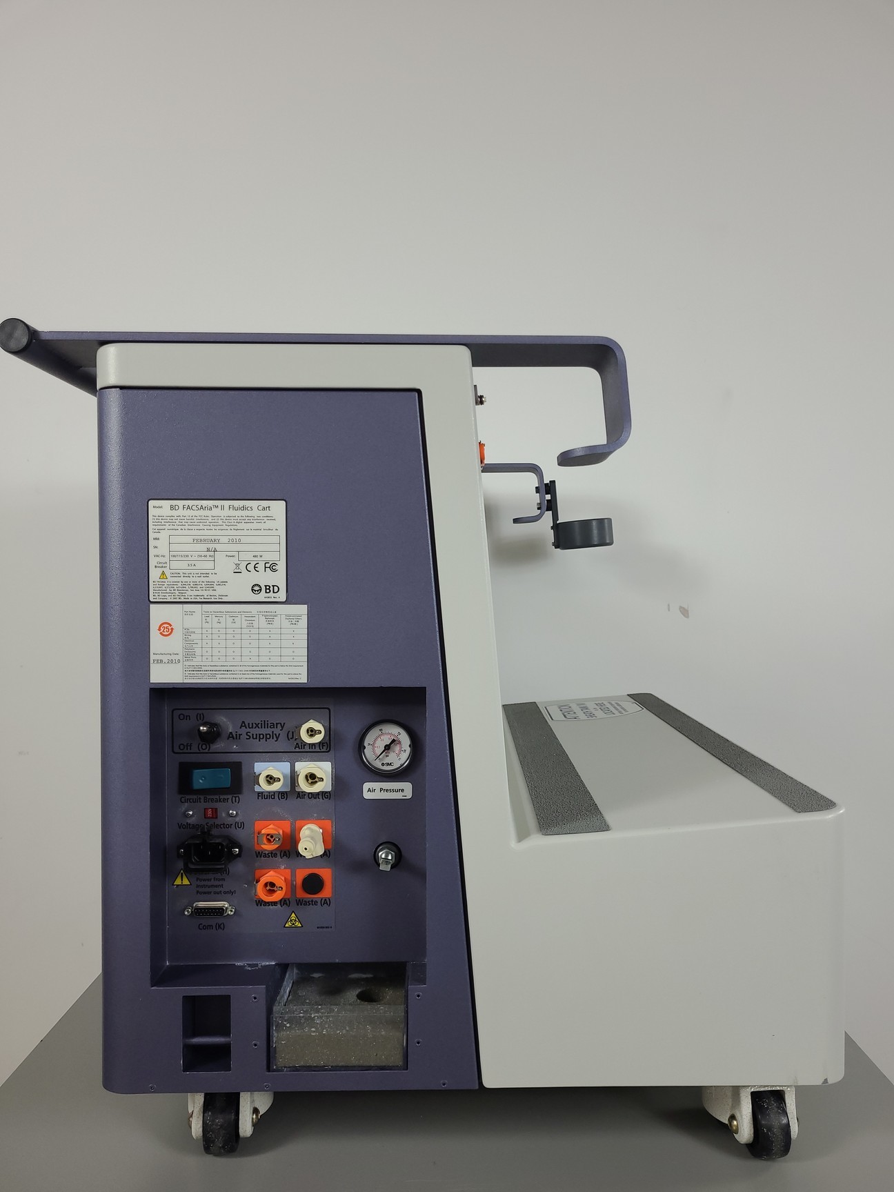Image of BD FACSAria II System - Cell Sorter, Fluidics Cart, PC & Software Lab