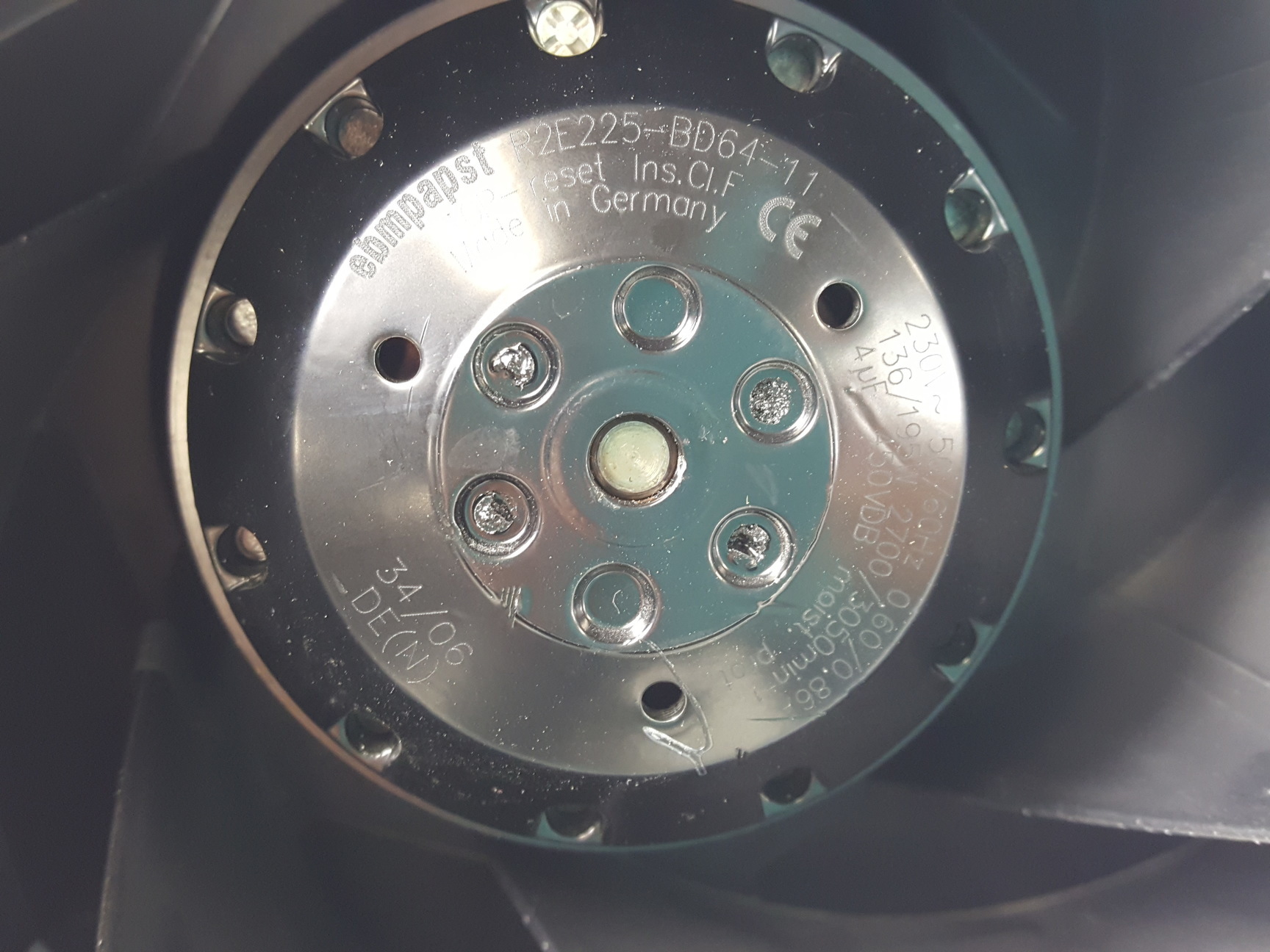 Image of Systemair AC 8 Inch Duct Extraction Fan Model K200 L