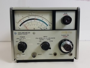 Thumbnail image of HP Hewlett Packard Model 415 E SWR Meter Lab