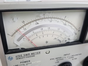 Thumbnail image of HP Hewlett Packard Model 415 E SWR Meter Lab