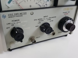 Thumbnail image of HP Hewlett Packard Model 415 E SWR Meter Lab