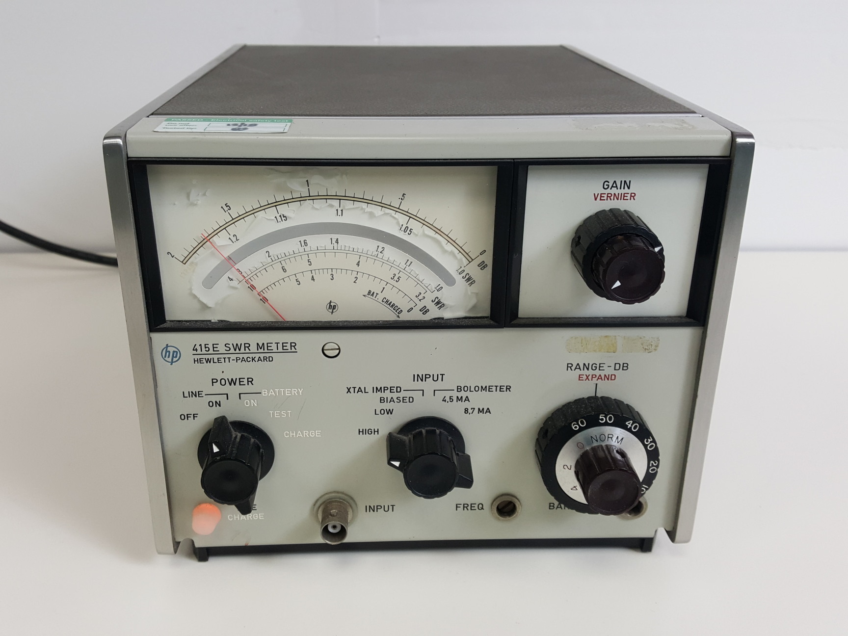 HP Hewlett Packard Model 415 E SWR Meter Lab