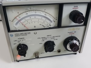 Thumbnail image of HP Hewlett Packard Model 415 E SWR Meter Lab