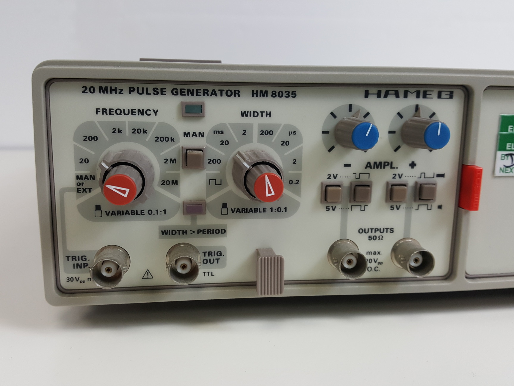 Image of Hameg 20MHz Pulse Generator Model - HM8035 Lab