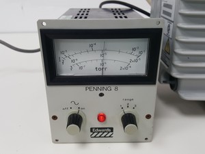 Thumbnail image of Edwards Penning 8 Gauge Controller & Edwards Penning Catho Vacuum Gauge CP25-K