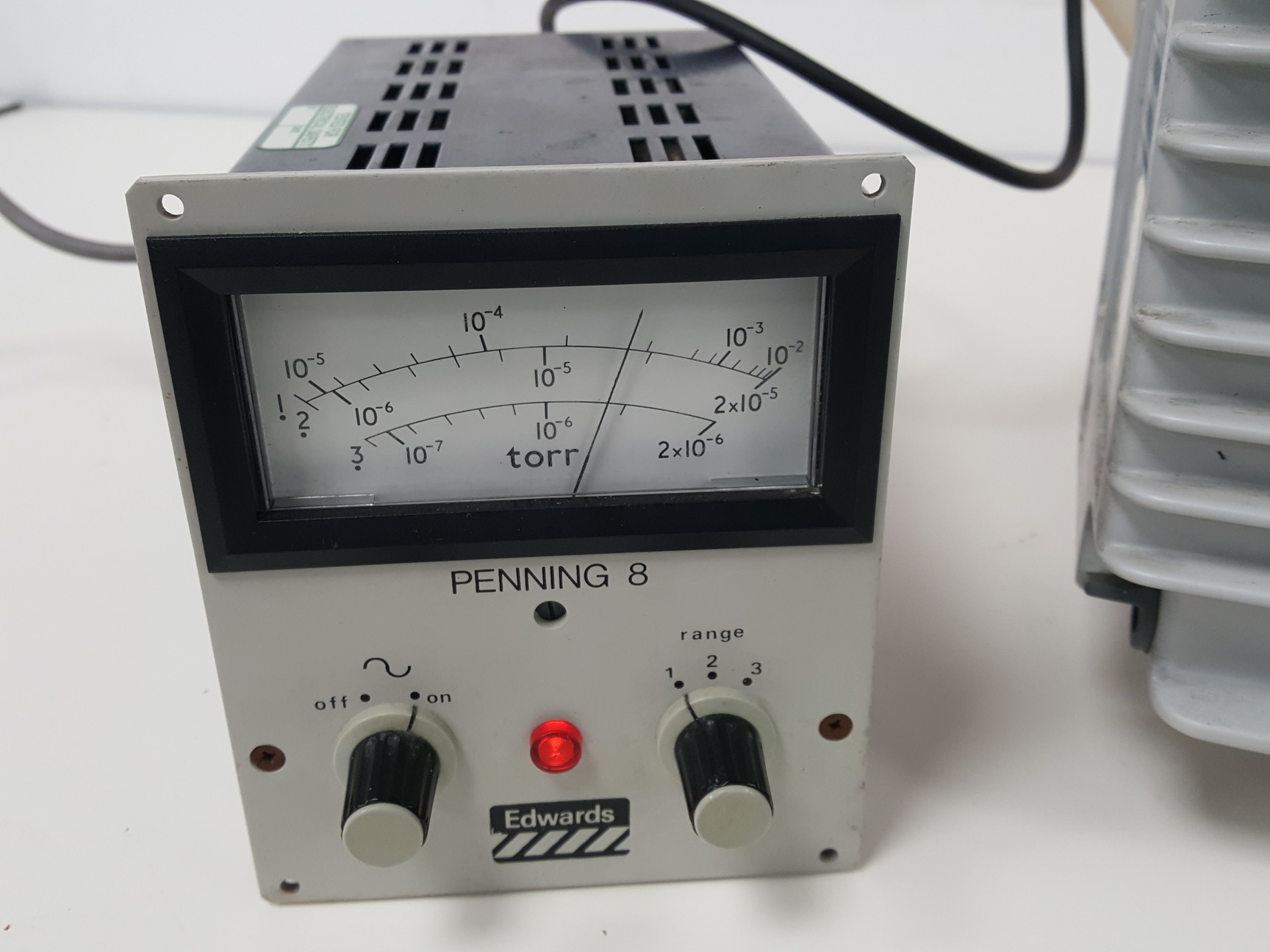 Image of Edwards Penning 8 Gauge Controller & Edwards Penning Catho Vacuum Gauge CP25-K