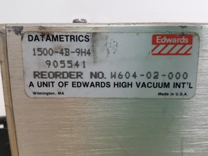 Thumbnail image of Edwards Datametrics 1500 Vacuum Pressure Controller & Barocel Sensor Lab