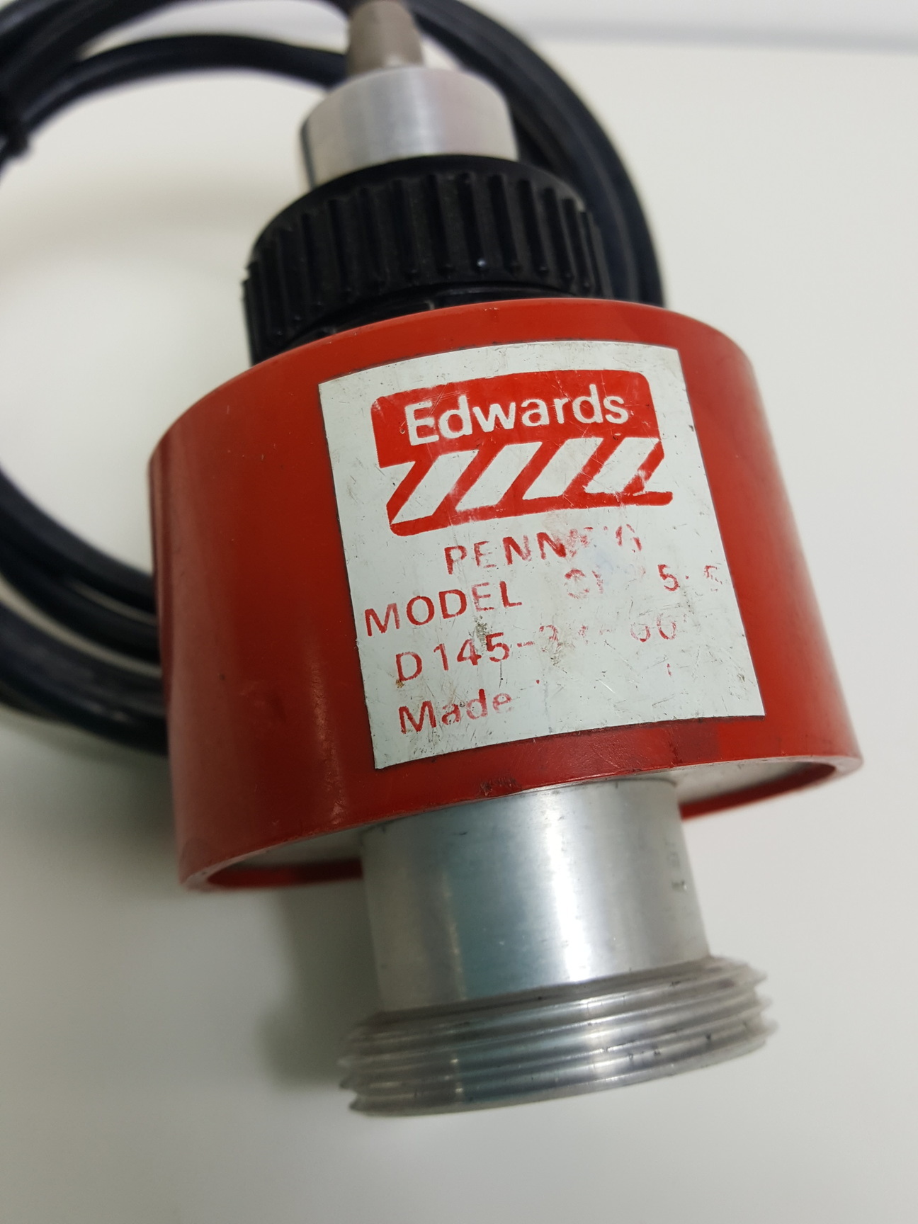 Edwards Penning CP25-S Cold Cathode High Vacuum Gauge Part no. D145-33 ...