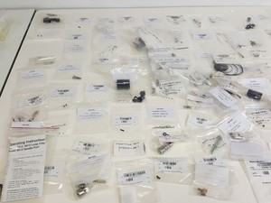 Thumbnail image of Lot of Waters/Micromass Spare Parts - O-Rings, Capillary Tubes, Screws, Filters 