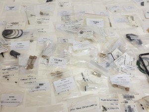 Thumbnail image of Lot of Waters/Micromass Spare Parts - O-Rings, Capillary Tubes, Screws, Filters 