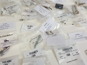 Thumbnail image of Lot of Waters/Micromass Spare Parts - O-Rings, Capillary Tubes, Screws, Filters 