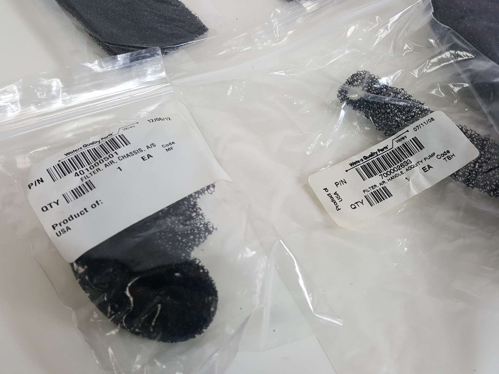 Image of Lot of Waters/Micromass Spare Parts - O-Rings, Capillary Tubes, Screws, Filters 