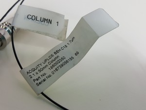 Thumbnail image of 2 x Waters Acquity UPLC BEH C18 1.7µm 2.1 x 50mm Columns Part no. 186002350 Lab