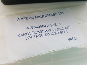 Thumbnail image of Waters NanolockSpray MS Spares & Accessories - XYZ Stage, HV Cables, Divider Lab