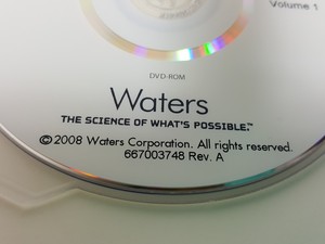 Thumbnail image of Waters Corporation MassLynx Software DVD-ROM Quanpedia Volume 1 667003748 Rev. A