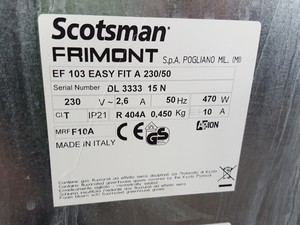 Thumbnail image of Scotsman EF103 Easy Fit Ice Flaker/ Flaked Ice Machine Lab - Spares / Repairs