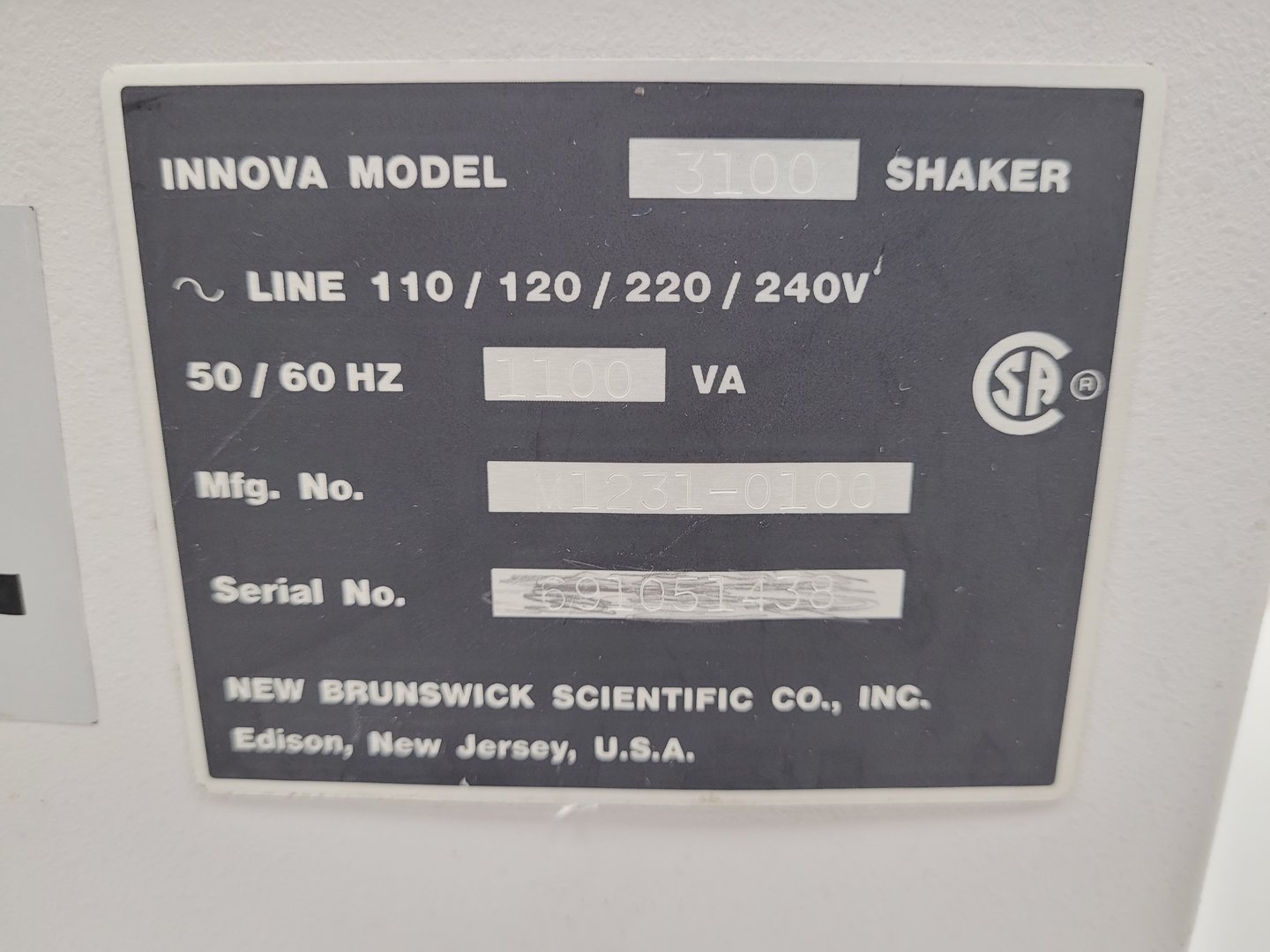 Image of New Brunswick Scientific Innova 3100 Shaking Water Bath Lab 