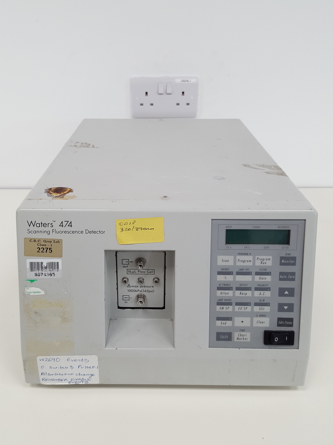 Image of Waters Alliance 2695, 474 FLD & 2996 PDA Detector, Micromass Single Quad ZQ HPLC