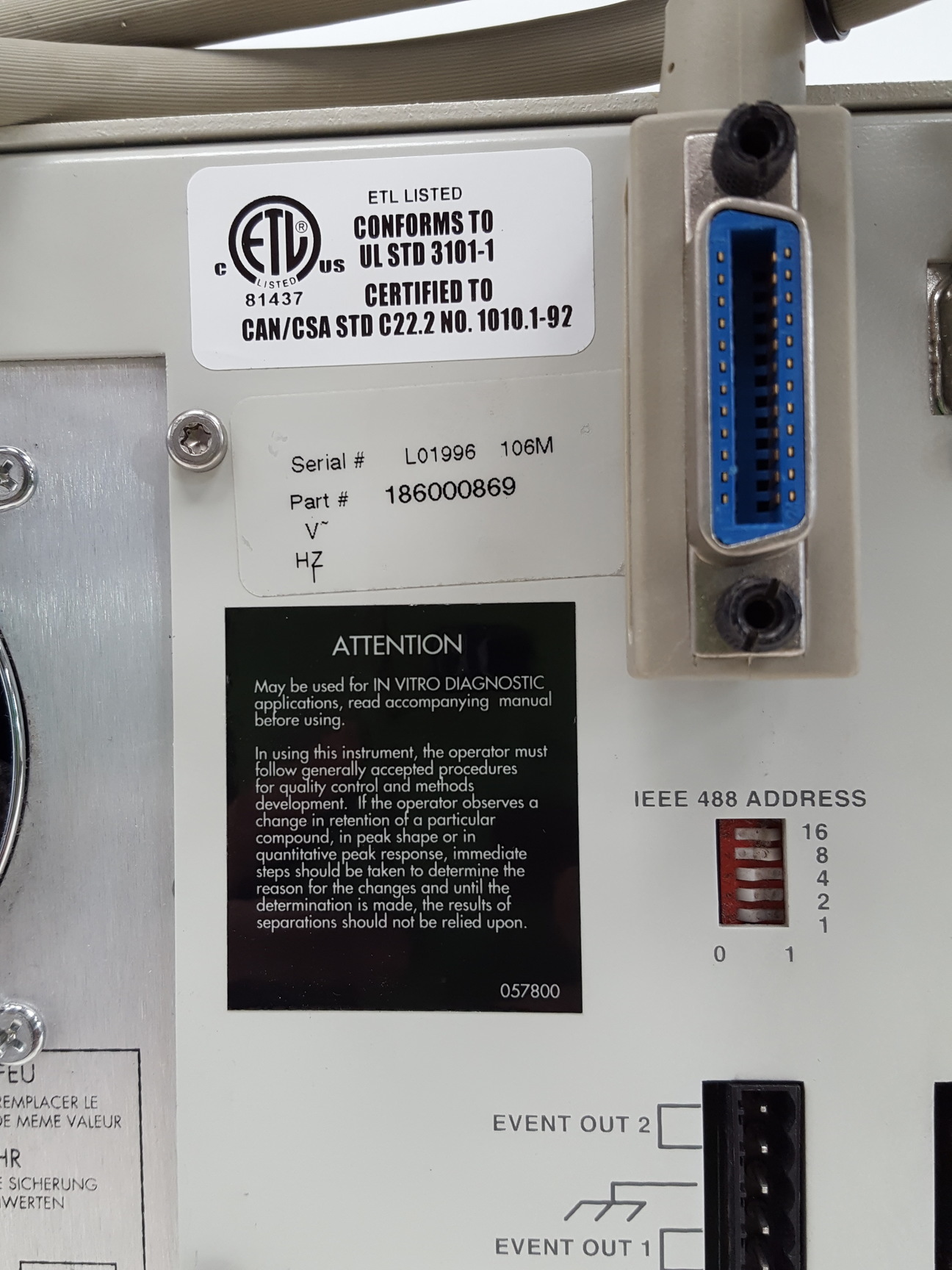 Image of Waters Alliance 2695, 474 FLD & 2996 PDA Detector, Micromass Single Quad ZQ HPLC