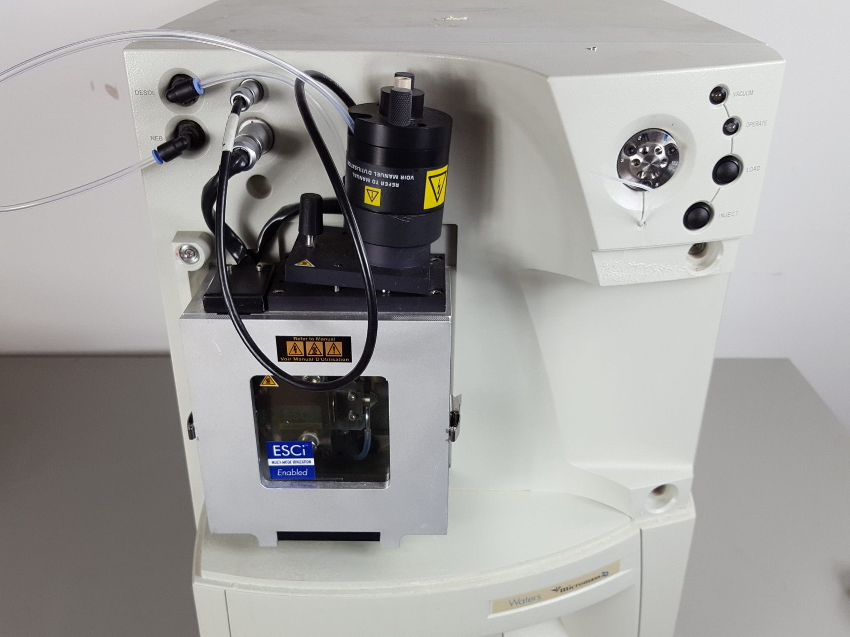 Image of Waters Alliance 2695, 474 FLD & 2996 PDA Detector, Micromass Single Quad ZQ HPLC