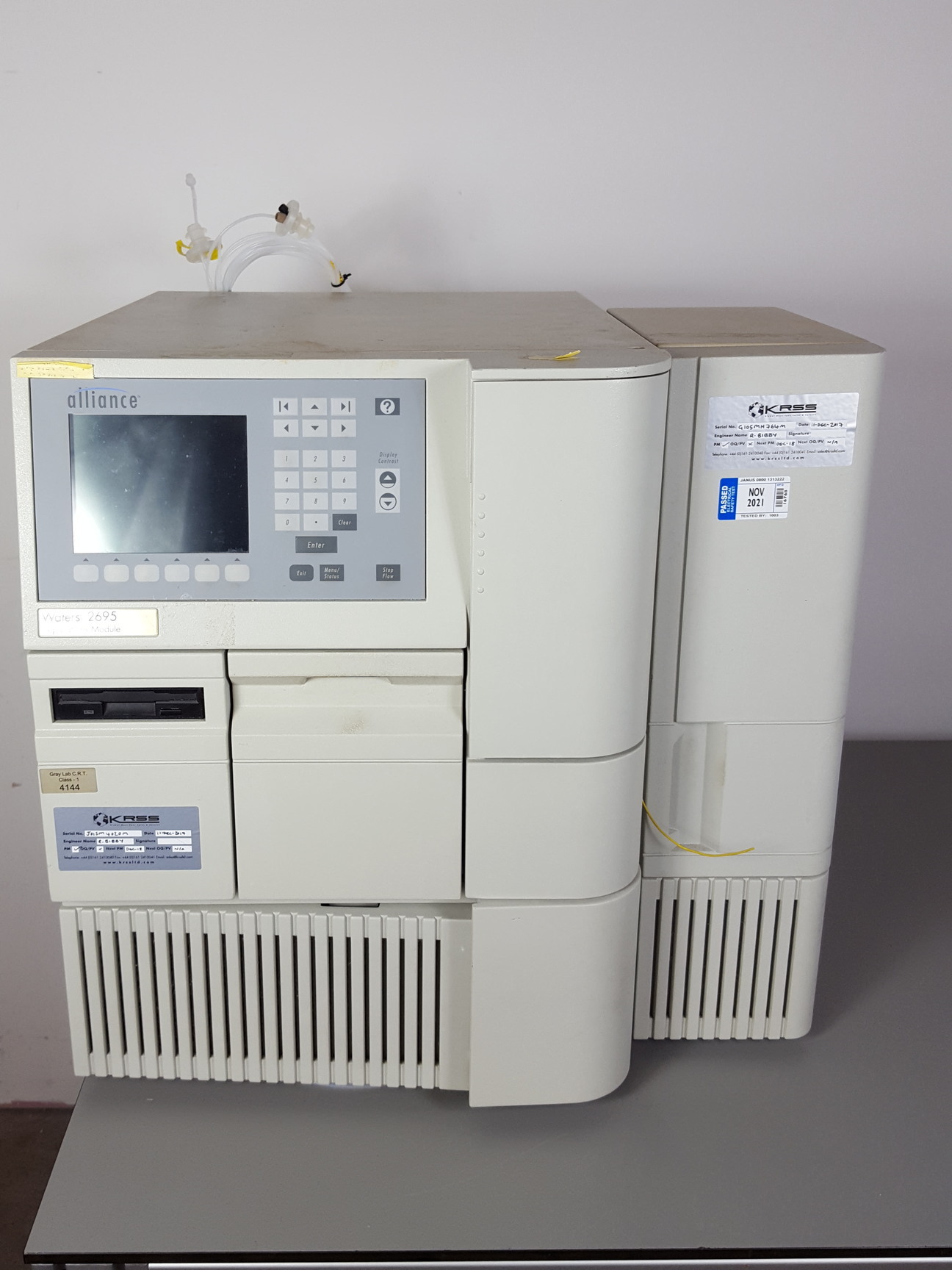 Image of Waters Alliance 2965 HPLC + Micromass Quattro Micro API Mass Spec, QAA117 Lab