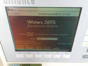 Thumbnail image of Waters Alliance 2965 HPLC + Micromass Quattro Micro API Mass Spec, QAA117 Lab