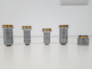 Thumbnail image of Leica Microscope Type 020-518.500 DM/LS II/98 with 5 x C Plan Objectives Lab