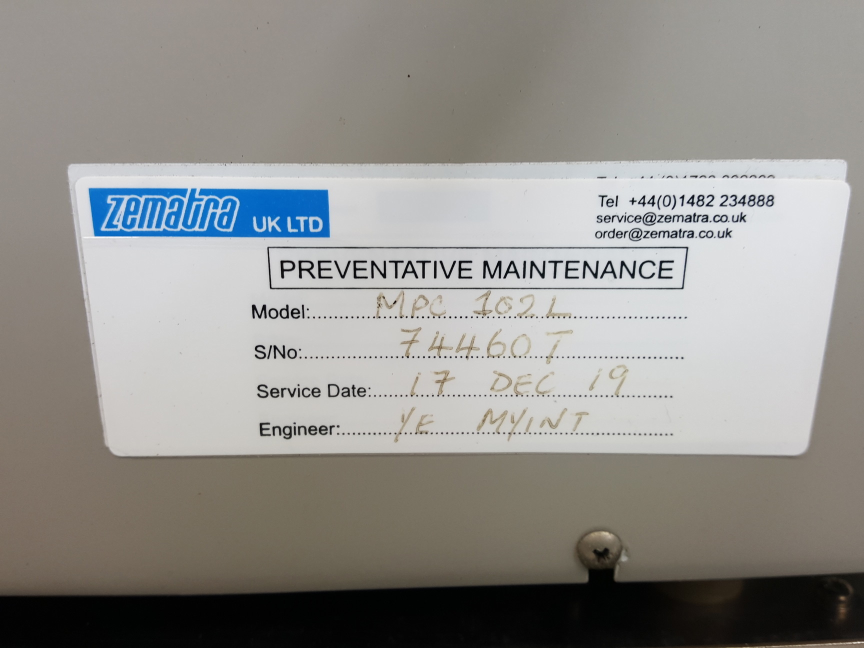 Image of Tanaka Mini Pour/Cloud Point Tester & Control Unit MPC-120L Lab