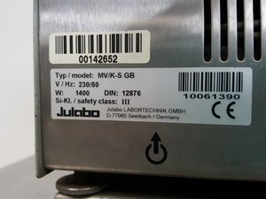 Thumbnail image of Julabo FP50 Refrigerated/Heating Circulator with MV/K-S Control Unit Lab
