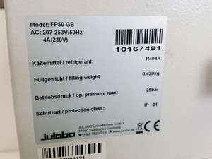 Thumbnail image of Julabo FP50 Refrigerated/Heating Circulator with MV/K-S Control Unit Lab