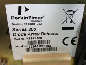 Thumbnail image of Perkin Elmer Series 200 UV/Vis HPLC + HP 1100 G1316A Col Comp Lab