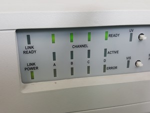 Thumbnail image of Perkin Elmer Series 200 UV/Vis HPLC + HP 1100 G1316A Col Comp Lab