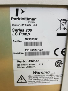 Thumbnail image of Perkin Elmer Series 200 UV/Vis HPLC + HP 1100 G1316A Col Comp Lab