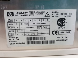 Thumbnail image of Perkin Elmer Series 200 UV/Vis HPLC + HP 1100 G1316A Col Comp Lab