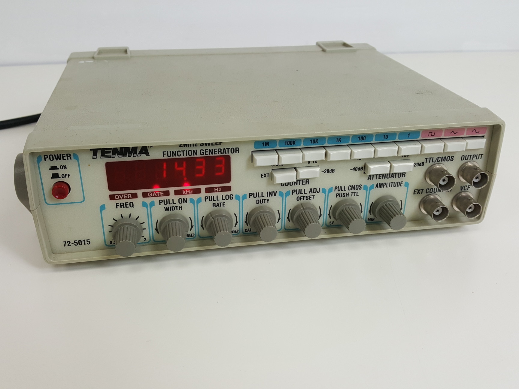 Image of 8 x Tenma 2MHz Sweep Function Generators Model/Part no. 72-5015 Lab