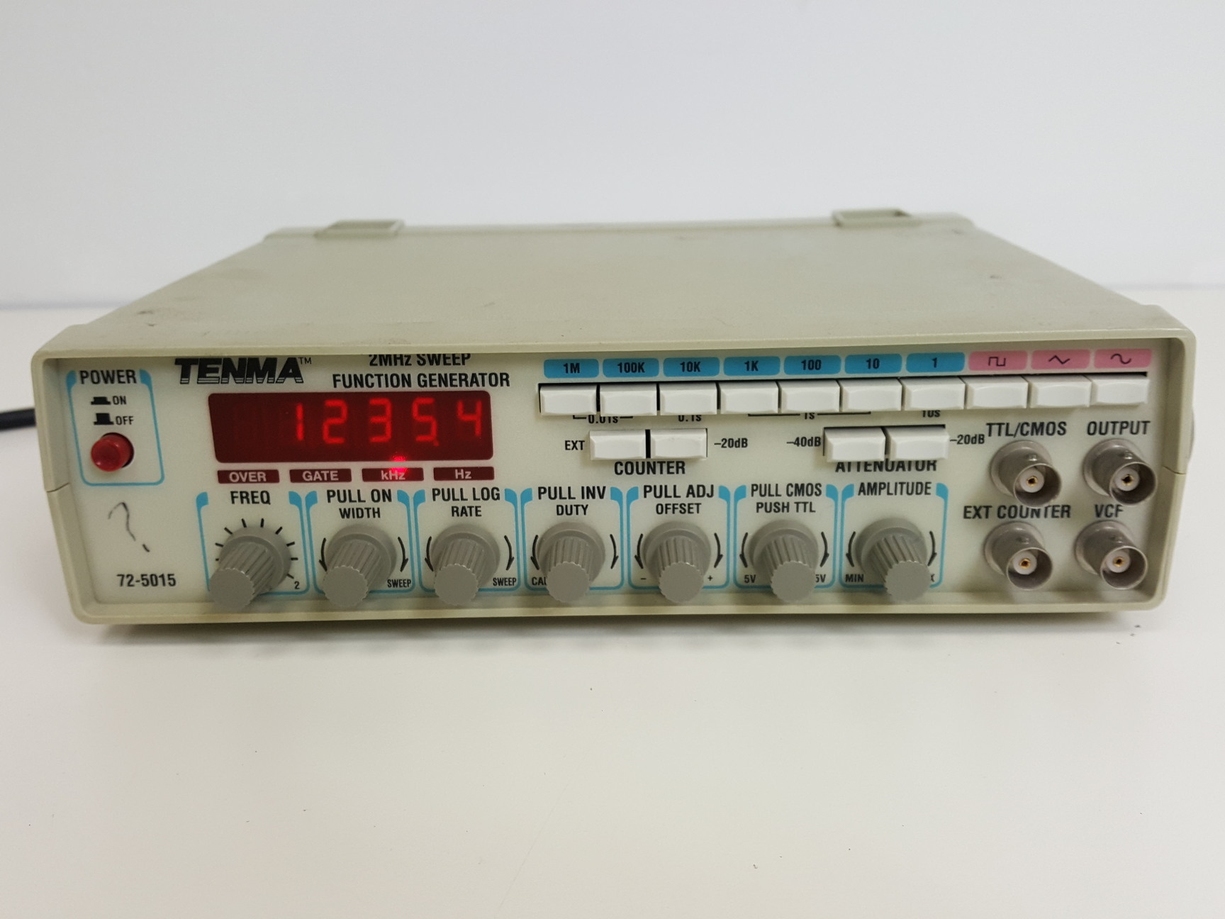 Image of 8 x Tenma 2MHz Sweep Function Generators Model/Part no. 72-5015 Lab